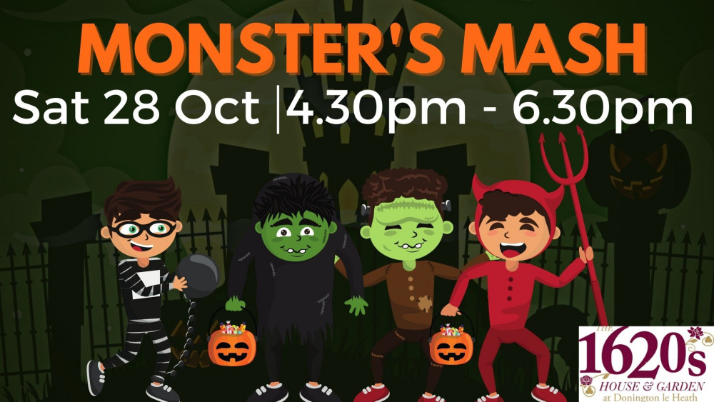 Monsters' Mash at The 1620s House & Garden, Manor Road, Donington le Heath, near Coalville