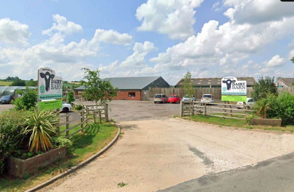 Ferneley's 'Dairy Barn' can be found on Whissendine Road. Image credit: Google Maps. 