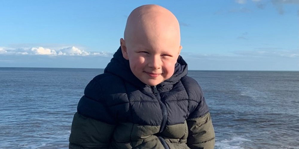 Jack, from Bridport, is raising funds for Alopecia UK