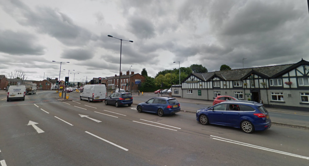 Among the five initial locations are a number of roads near the A6 and Stepping Hill Hospital / Hazel Grove Sainsbury's (Image - Google Maps)