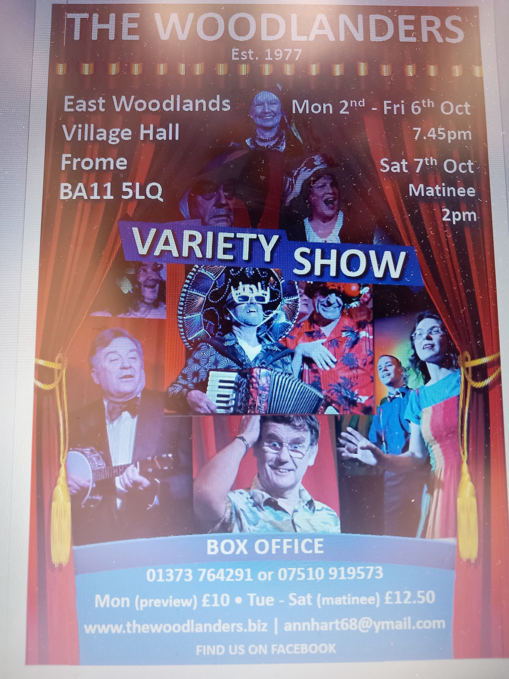 The Woodlanders Variety Show