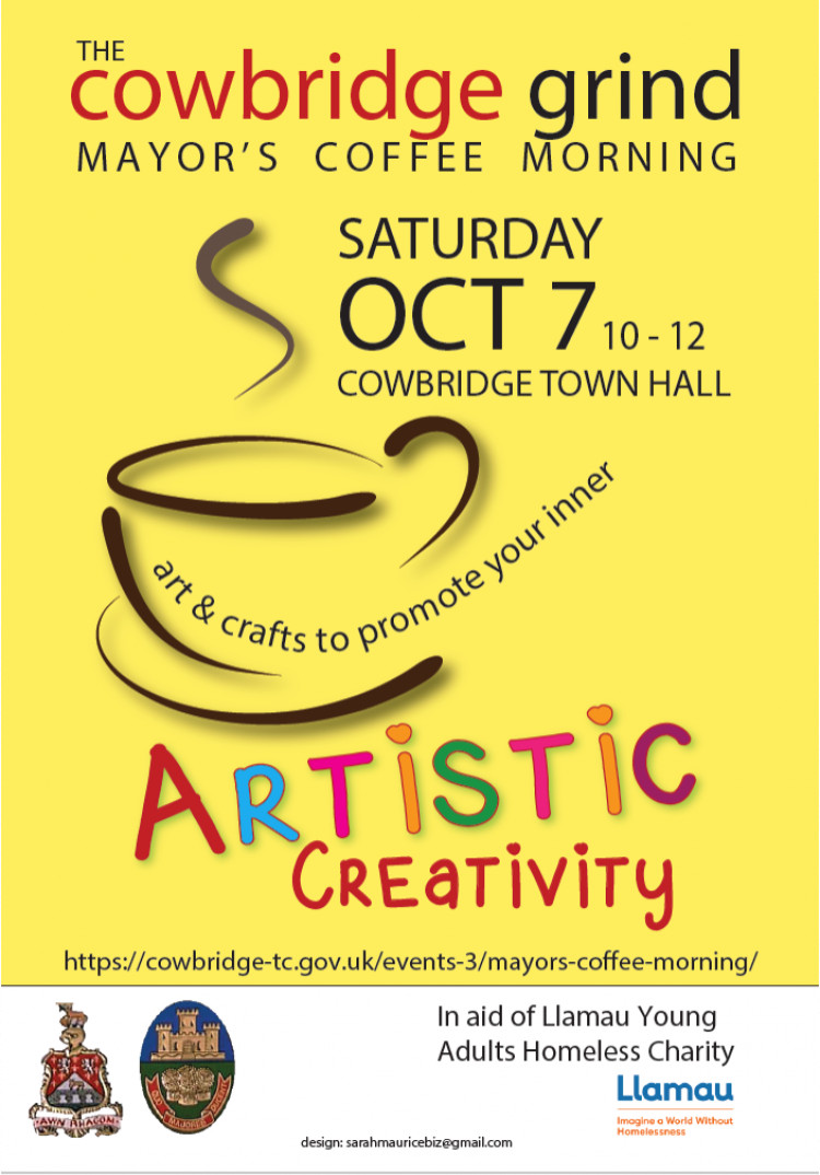 Mayors Coffee Morning - Artistic Creativity in Cowbridge Mayors Coffee Morning - Artistic Creativity in Cowbridge