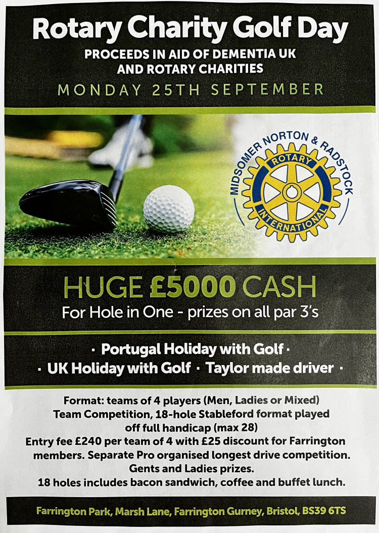 Rotary Charity Golf Day Rotary Charity Golf Day