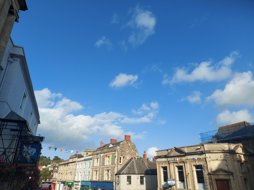 The bunting is up in Frome ready for the return of the town carnival 