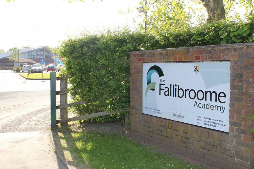 The Fallibroome Academy, on Macclesfield's Priory Lane, Upton Priory. (Image - Macclesfield Nub News)