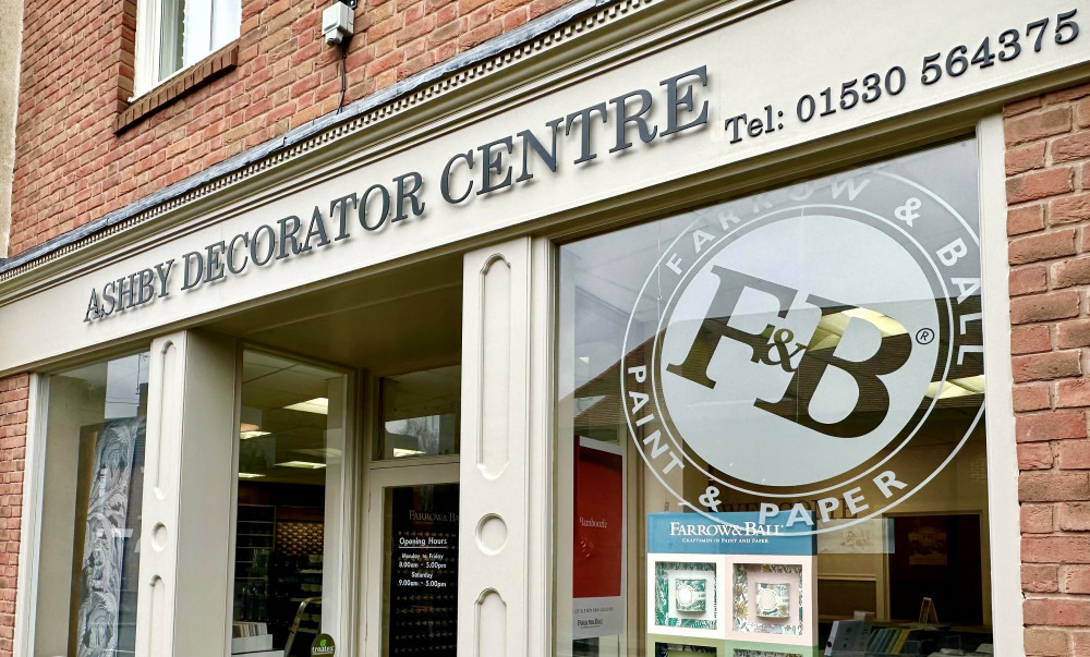 Ashby Decorator Centre is in Derby Road, Ashby de la Zouch. Photo: Ashby Nub News