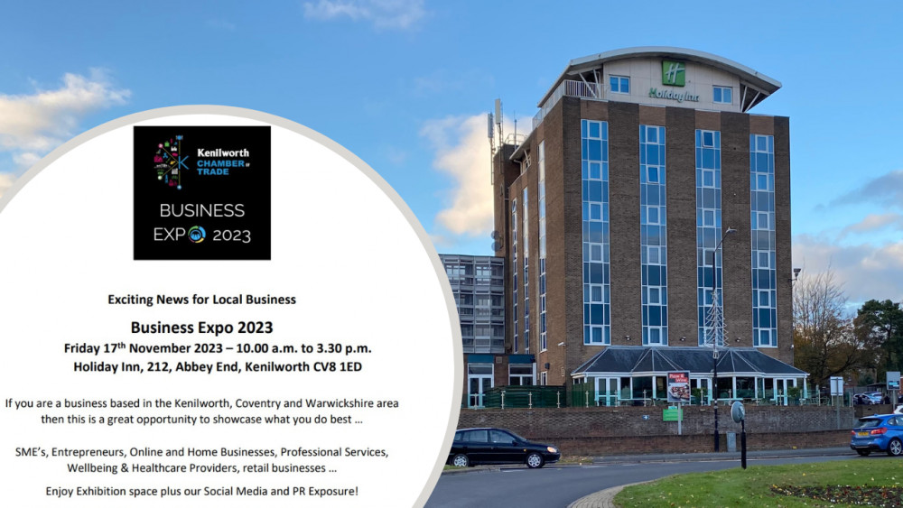 The business expo will be held at the Holiday Inn (image by James Smith)