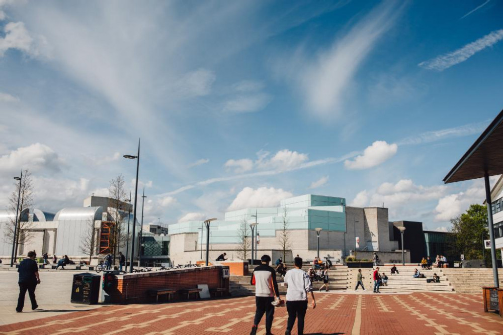 The University of Warwick has investigated 500 buildings at its Coventry Campus (image via University of Warwick)