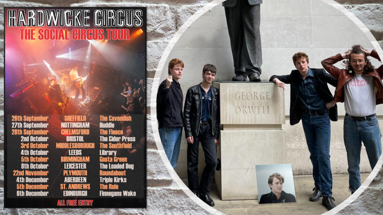 Hardwicke Circus will kick off their pub tour in Sheffield on September 26. (Credit: Hardwicke Circus and Pixabay) Hardwicke Circus will kick off their pub tour in Sheffield on September 26. (Credit: Hardwicke Circus and Pixabay)