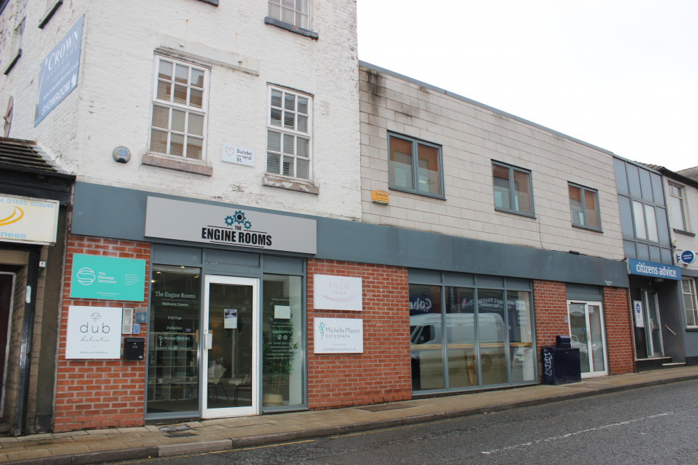 The empty unit between The Engine Rooms and Citizens Advice has come on the property market. 