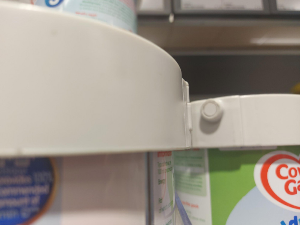 Households are struggling : In one local supermarket the baby formula is now security locked
