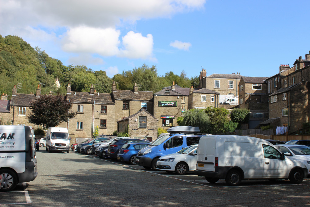 The carpark pictured here last week, could turn from a free carpark to a paid one. (Image - Macclesfield Nub News) 