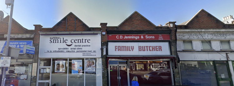 Family butchers to change into dental practice. (Photo: Google Street view)