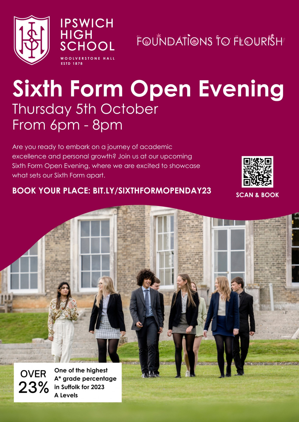 Ipswich High School Sixth Form Open Evening