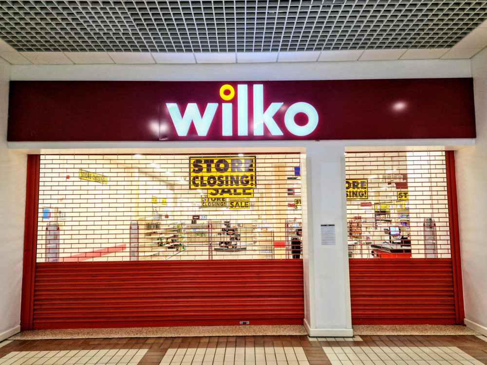 Wilko, The Market Shopping Centre, permanently closed at 5pm on Thursday 21 September, becoming one of 47 outlets to wind up that day (Ryan Parker).