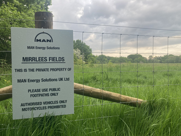 The natural haven of Mirrlees Fields faces an uncertain future (Image - Alasdair Perry)