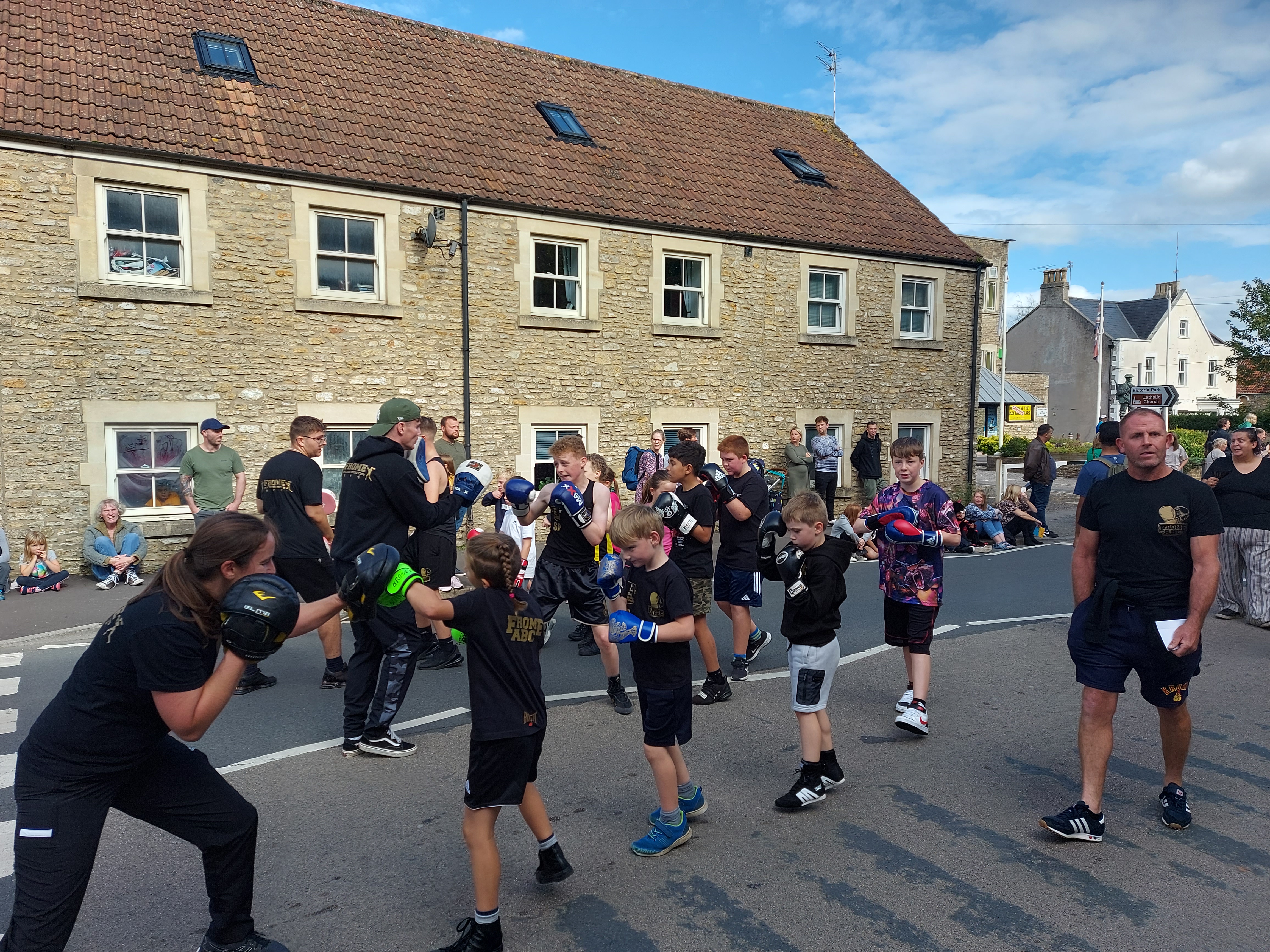 Hit me with your best parade punch from the local boxing club