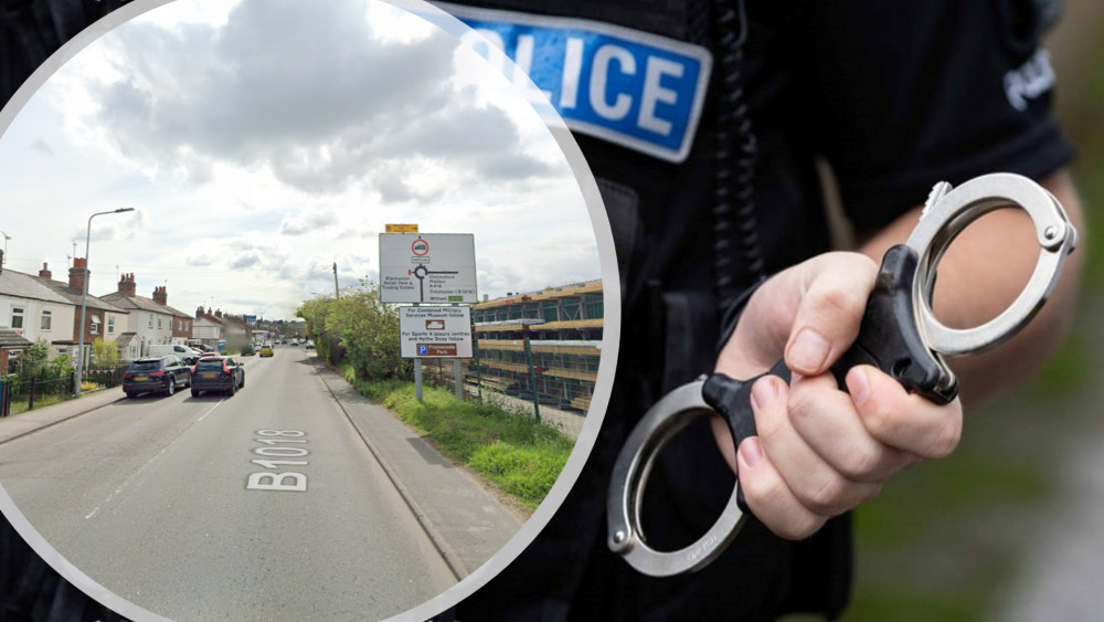 An officer was left with minor injuries after being hit by a van during speed checks in Heybridge. (Credit: Google 2023 and Essex Police)