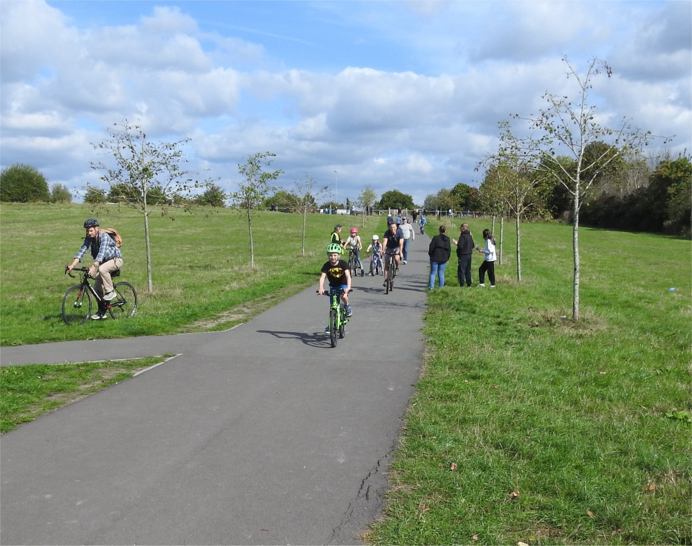 Youngsters are clearly into being out on a bike - just not always cycling to school. File photo 