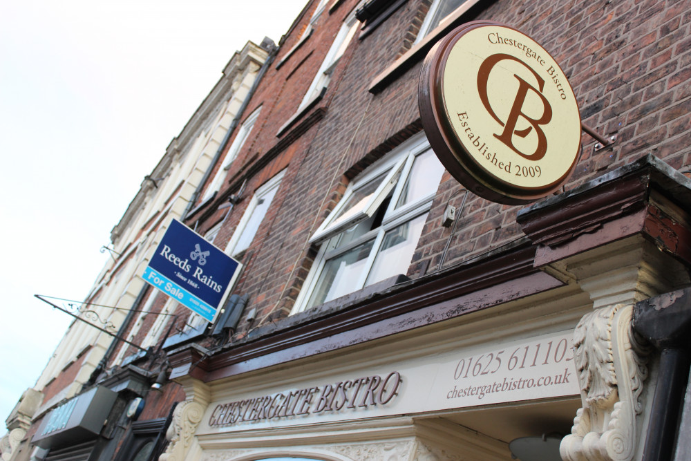 Chestergate Bistro of 66 Chestergate. (Image - Alexander Greensmith / Macclesfield Nub News)