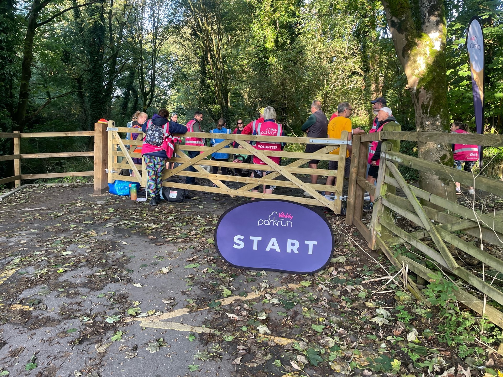 All welcome at the start gate !