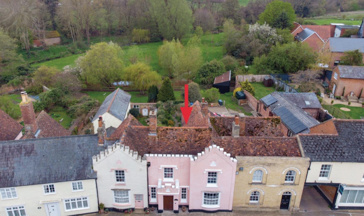 Old Castle House, Swan Street, Boxford (Picture: Chapman Stickels)