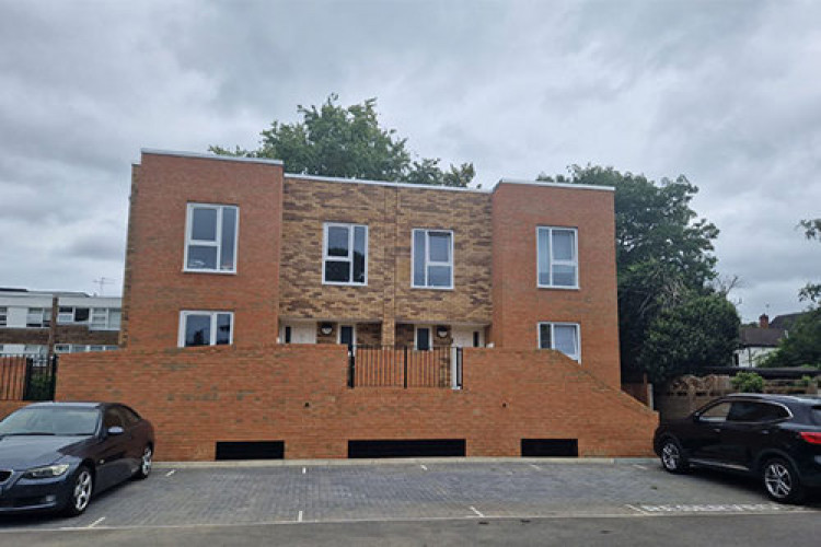 Two 'affordable' homes built in Teddington. (Photo: Richmond Council)