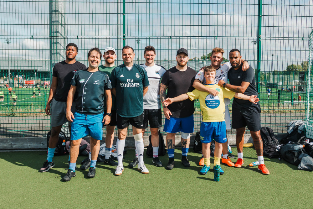 Fuller's held a football tournament for charity. (Photo: Fuller's)