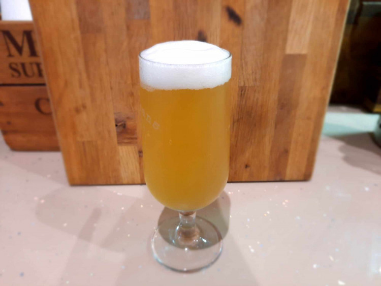 Cocktail of the Week: Toffee Apple Fizz. Image credit: Josh Tooley. Cocktail of the Week: Toffee Apple Fizz. Image credit: Josh Tooley.