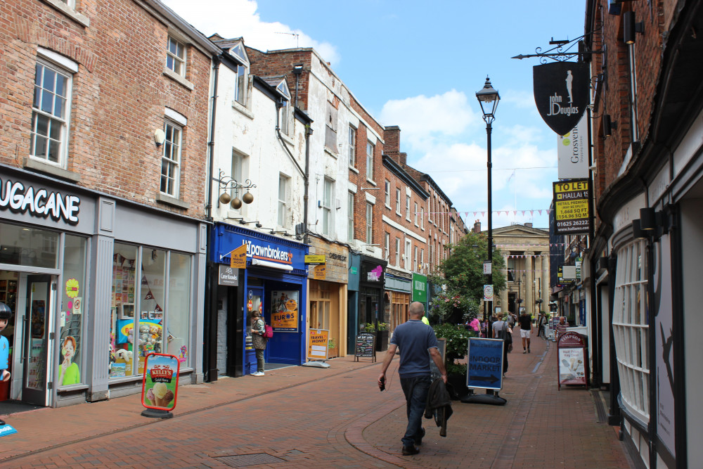 Chestergate in Macclesfield. (Image - Macclesfield Nub News) 