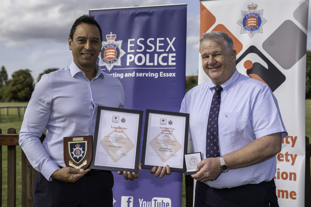 Phil Carver, Head of Enforcement and Community Protection and Simon Ward, Senior Enforcement Officer