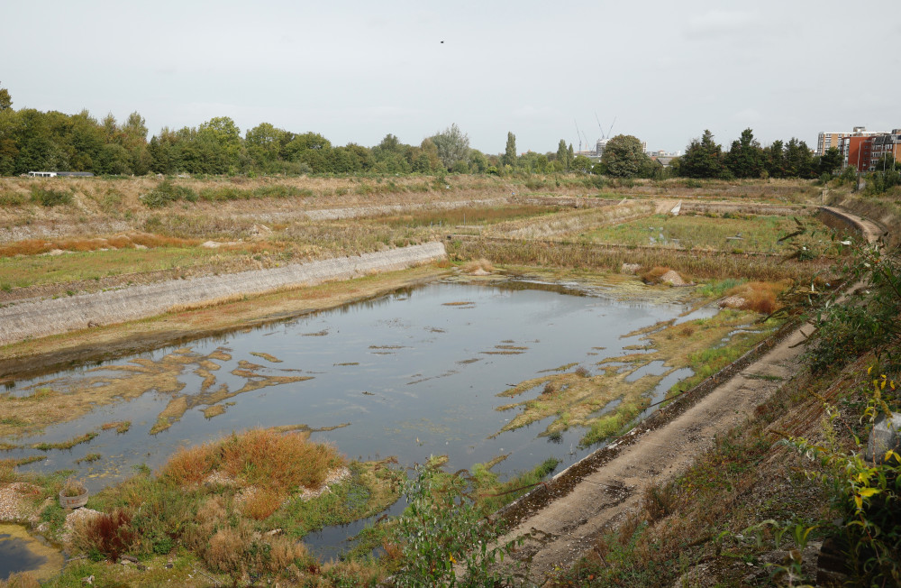 Seething Wells filter beds, Surbiton. (Photo: Facundo Arrizabalaga/MyLondon)