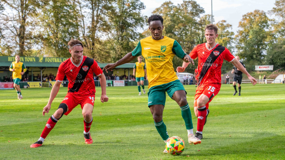 Hitchin Town 0-1 Kettering: FA Cup heartbreak for Canaries at Top Field - report by Pipeman, photographs by Peter Else 