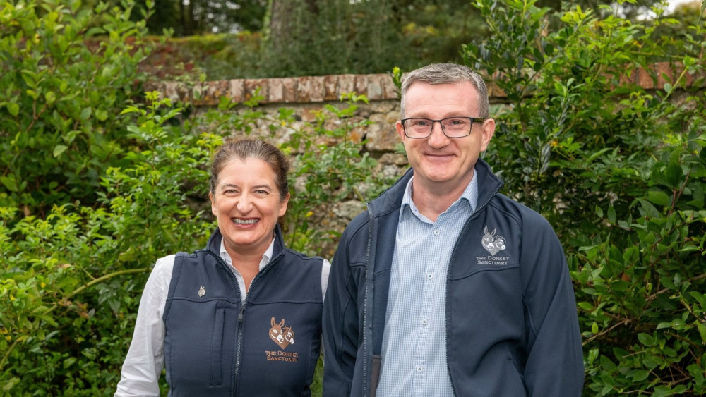 Cheryl Martin and Niall Duffy (The Donkey Sanctuary)