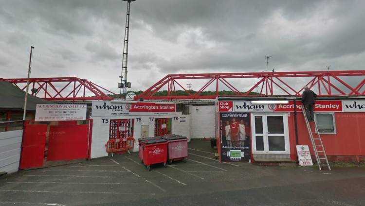 County round off an unbeaten September with a 1-3 away win over Accrington Stanley, and Louie Barry enters the history books (Image - Google Maps)