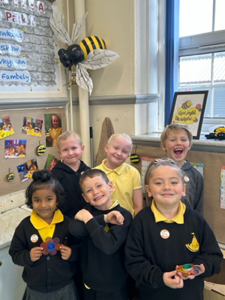 Pupils at The Hive