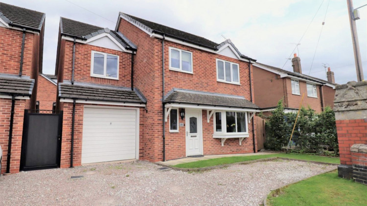 The five-bedroom family home on Oakland Avenue, Haslington (Nub News).