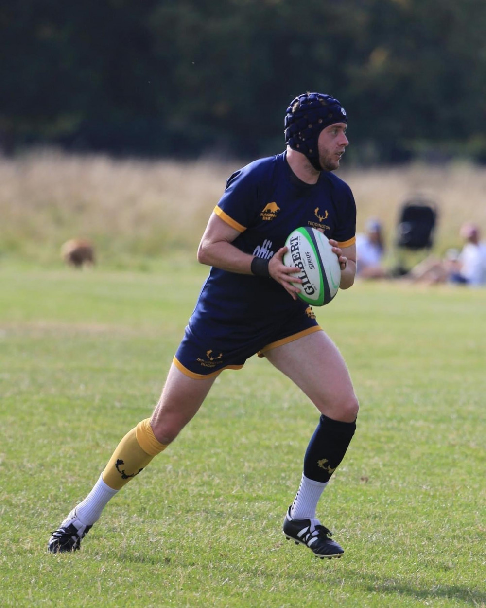 Bob Beevers in action against Trinity (Photo supplied)