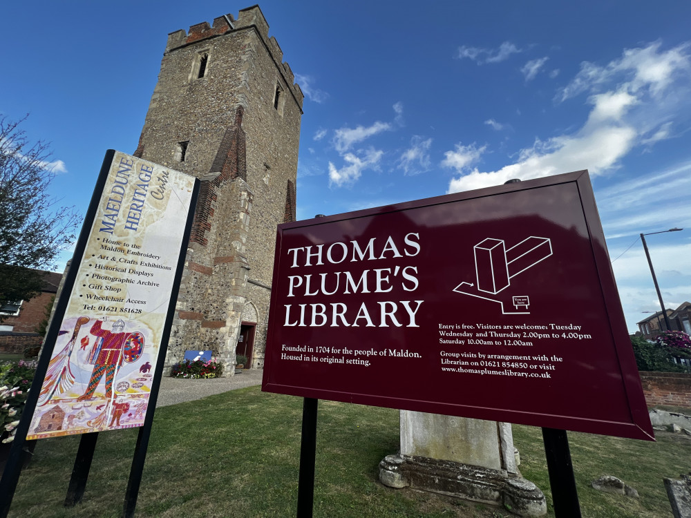Thomas Plume's Library holds a fascinating history, as a major part of Maldon's community for more than three centuries. (Credit: Ben Shahrabi)