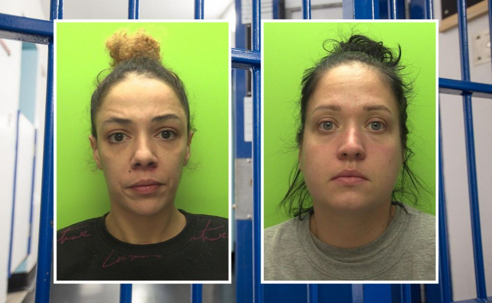 Gemma Fearon, 39 of Dean Bank Close, Bollington (left) and Kerry Anne Shepherd, 36, formerly of Plantagenet Street, St Ann's, Nottingham, (right). (Image - Nottinghamshire Police)