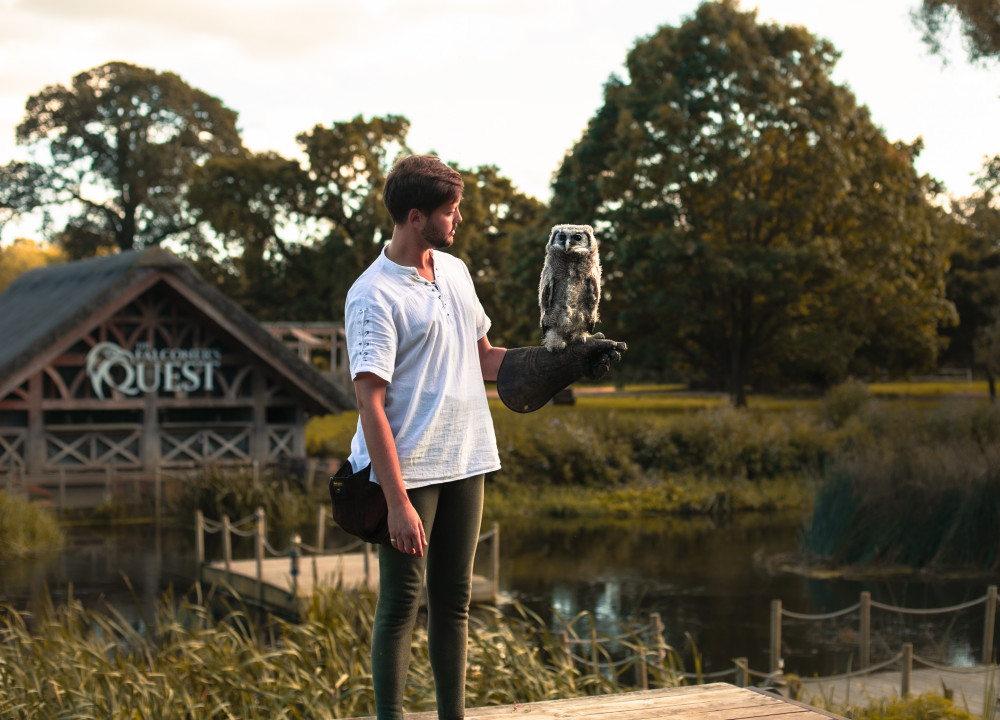 A competition was held to help choose the name of the Verreaux’s Eagle Owl (image via White Tiger PR)