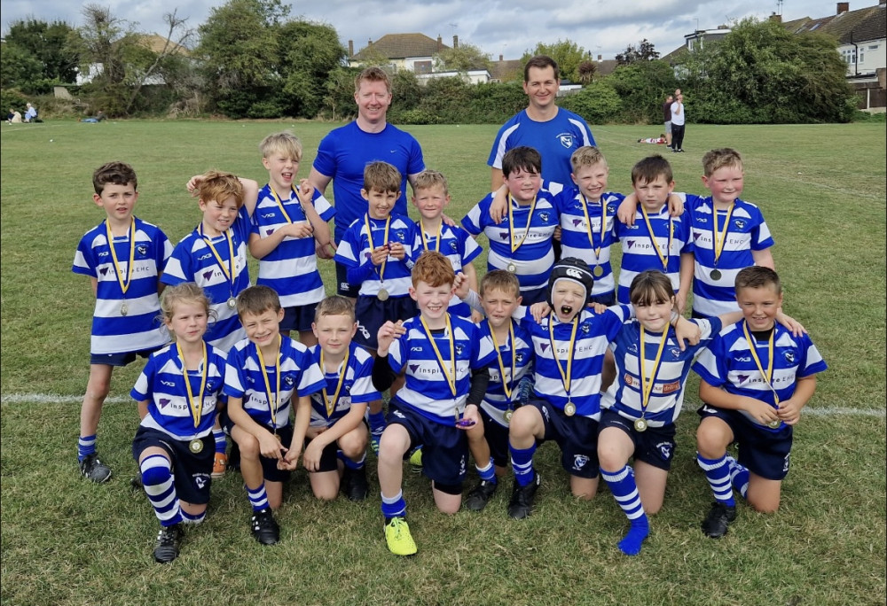 The mighty Maldon Under-9s were pictured at Upminster Festival. (Credit: Liam Clarke)