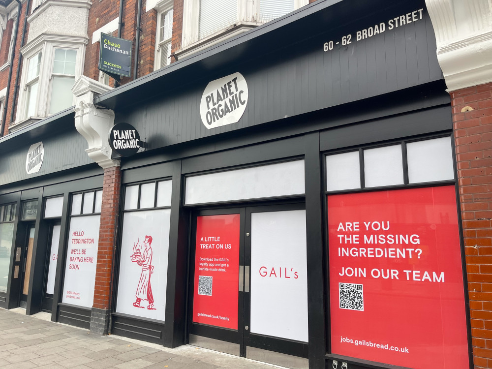 New Gail’s store is coming to Teddington’s high street. (Photo: Emily Dalton)