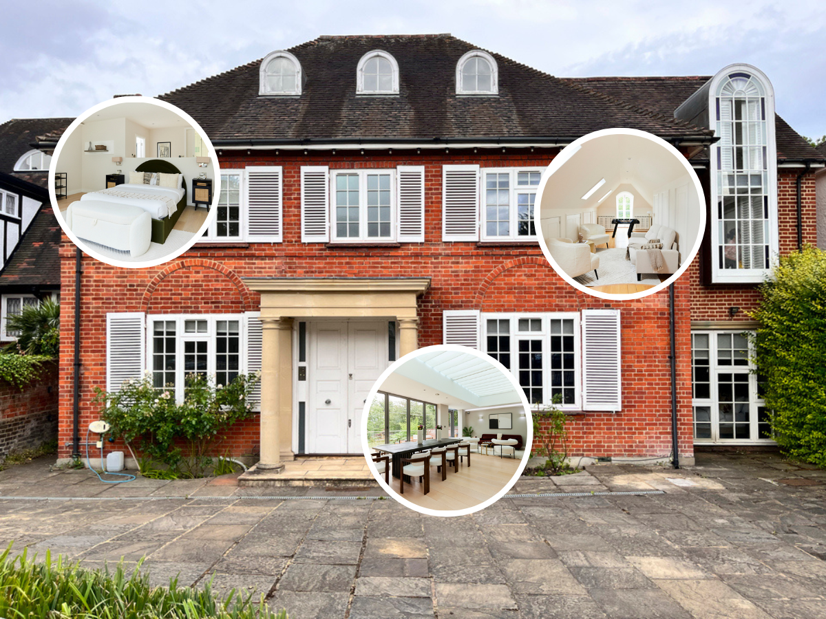This week's Ealing property of the week is a five bedroom home in Park View Road (credit: Leslie & Co).