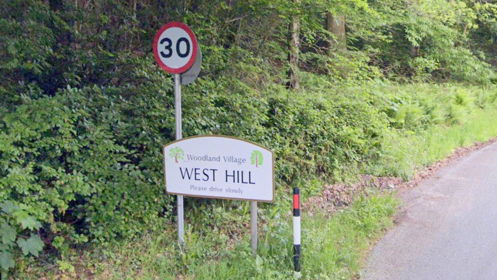 West Hill sign (Google)