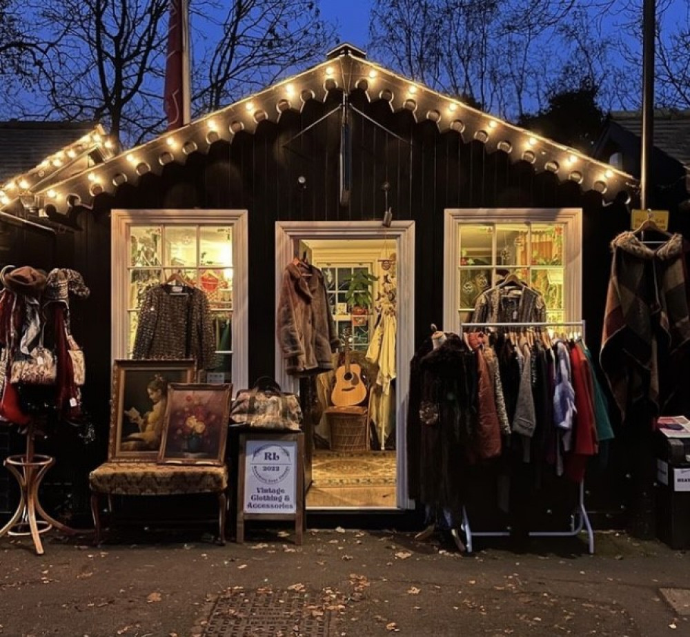 Rosemary Lane Vintage is on Tatton Road near Heaton Chapel Station. It is open Wednesday to Saturday from 11am-6pm. (Image via Rosemary Lane Vintage)