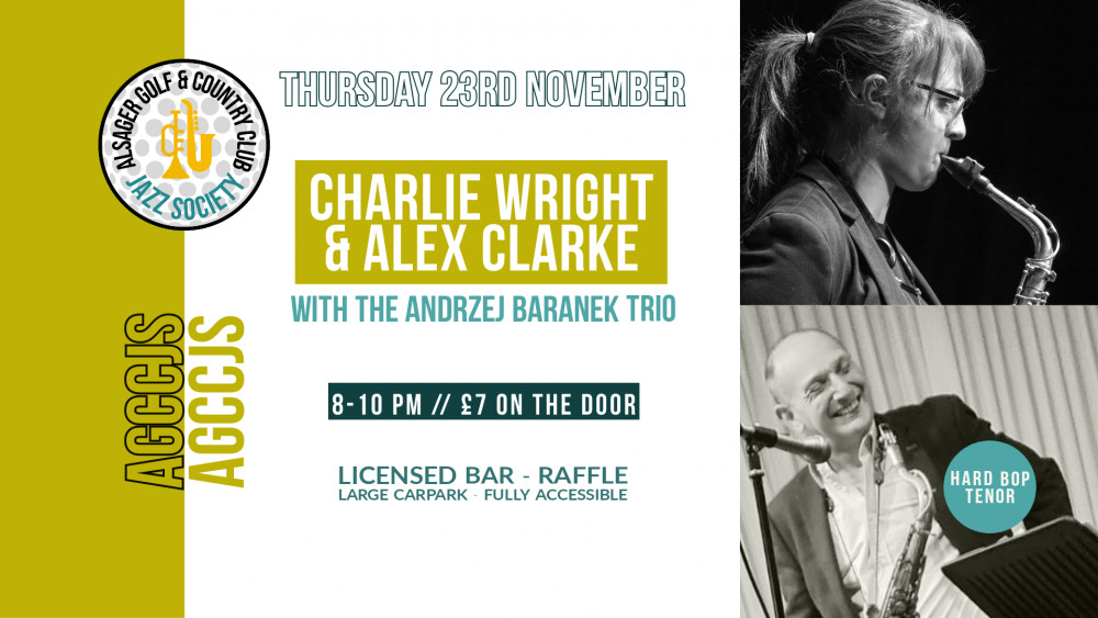 Charlie Wright & Alex Clarke with the Andrzej Baranek Trio