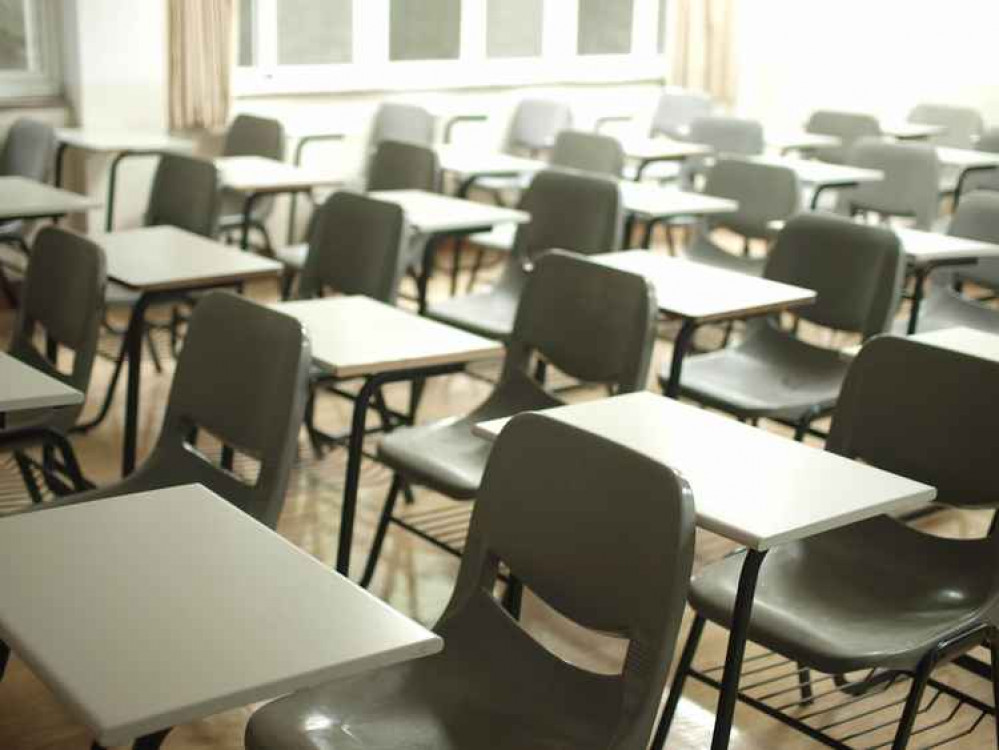 Classrooms are once again empty this month