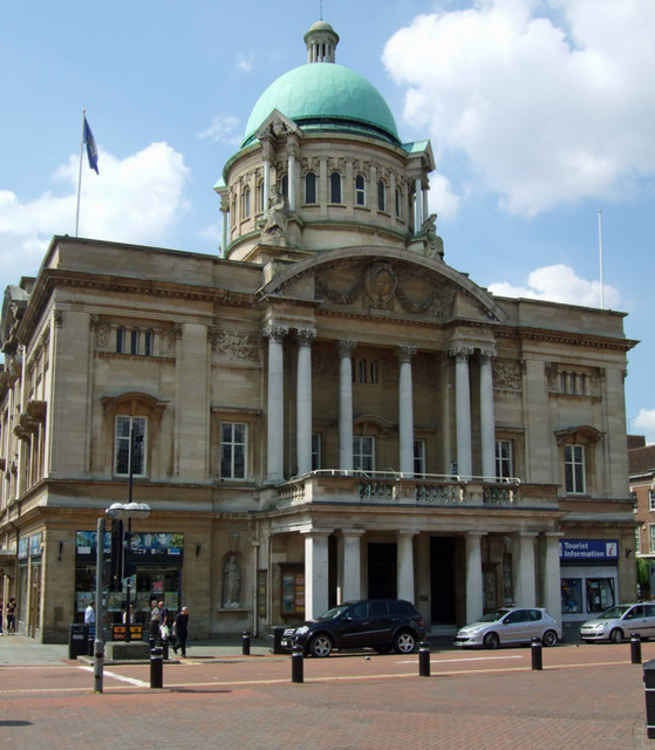 City hall in hull