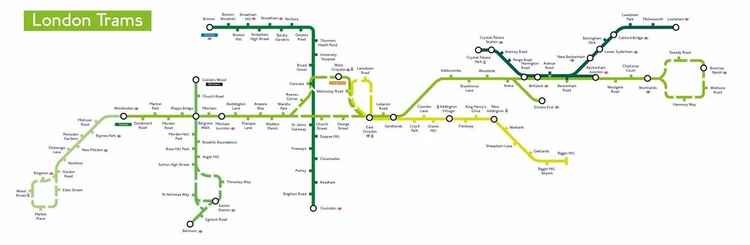 The full map (credit: Inside Croydon) The full map (credit: Inside Croydon)